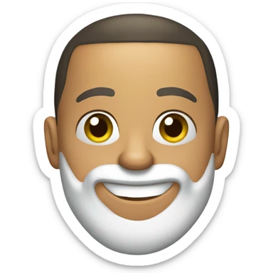 stephen curry with a santa hat sticker