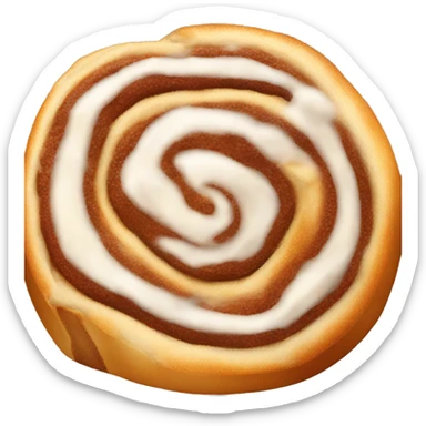 Cinnamon roll sticker