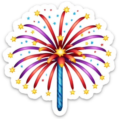 fireworks sticker