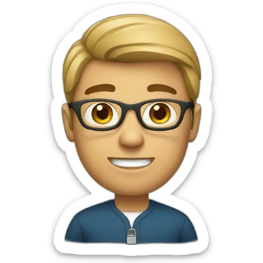  university student sticker