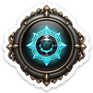 Cursed ring – Black jewel, eerie aura











 sticker