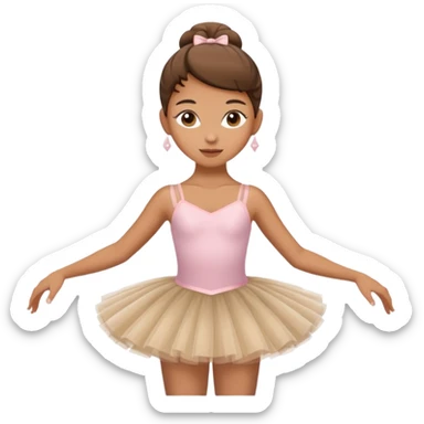 Ballerina cappuccina ￼ sticker