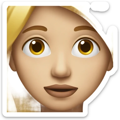 Whisper to the person  sticker