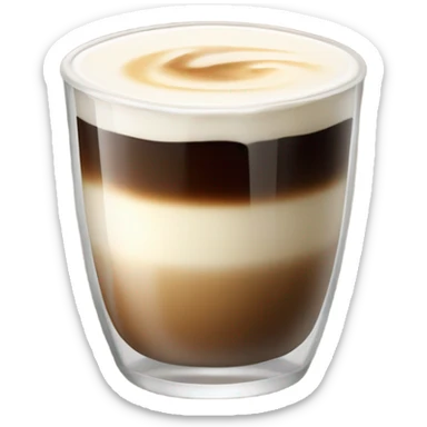 raf coffee in a glass cup sticker