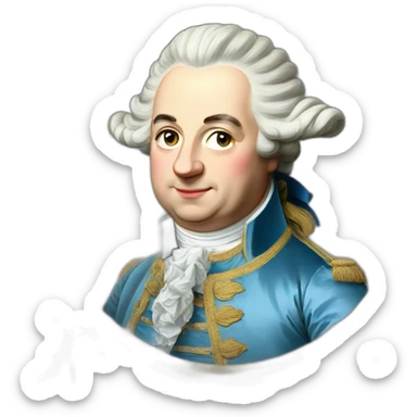 Louis XVI sticker