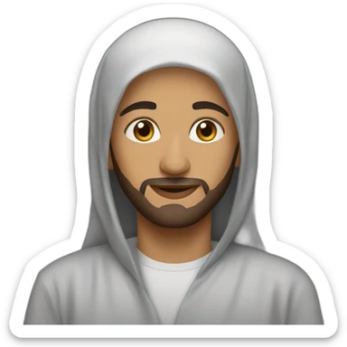 Muslim without eys sticker