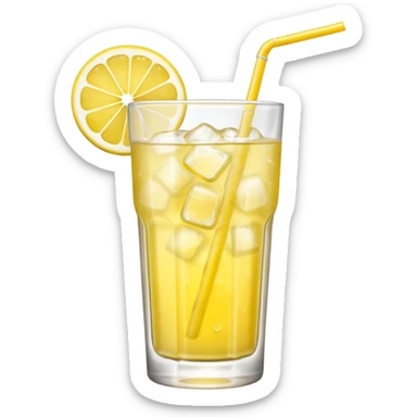 iced lemonade  sticker