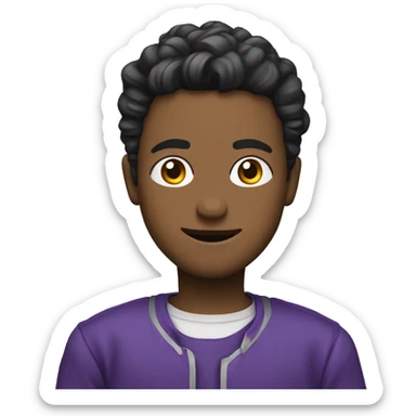 Gojo soltando o roxo sticker