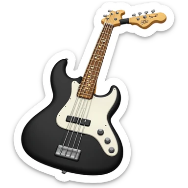 create emoji gitar bass sire marcus sticker