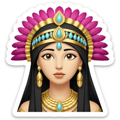 Isis from Egyptian Gods sticker