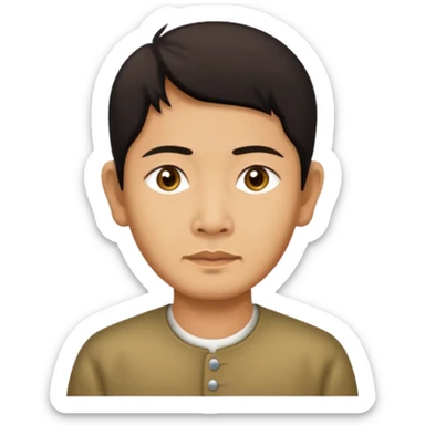 Myanmar junta Min Aung Hlaing sticker