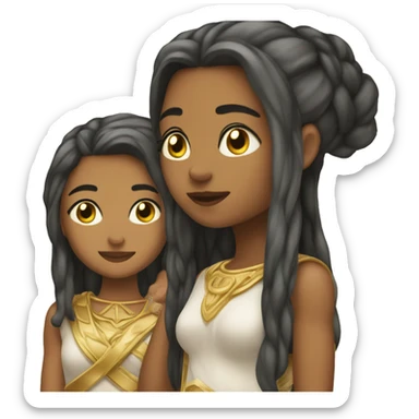 like a goddess and air elamnet sticker