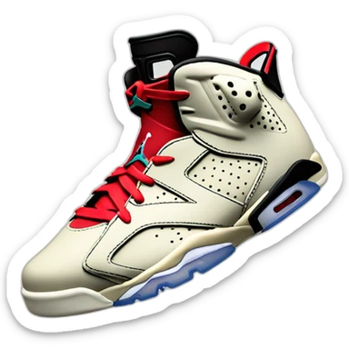 Jordan 6 sticker