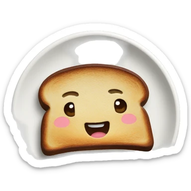 toast nutella sticker