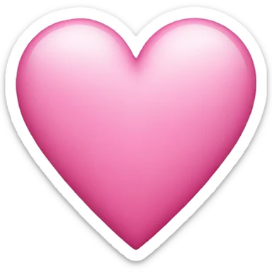 Pink Heart  sticker