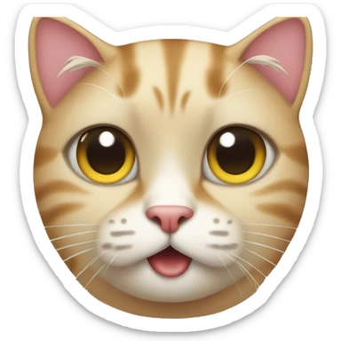 CAT with dumb down sticker