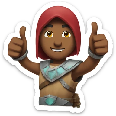 Sidon thumbs up sticker