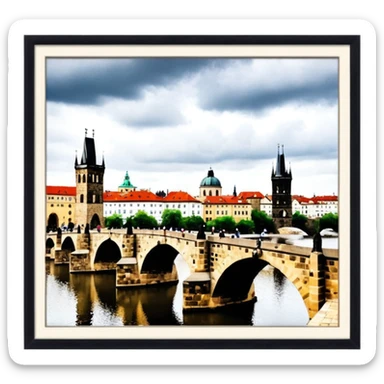 Charles Bridge sticker