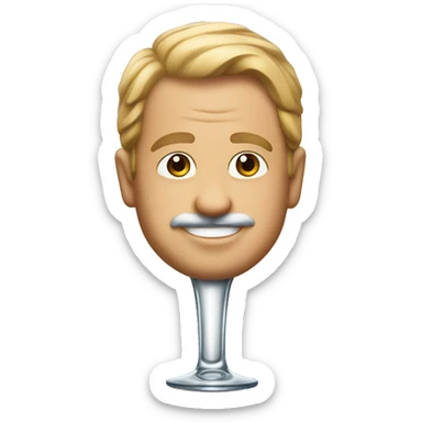 Handle of Tito’s vodka  sticker