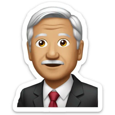 Andrés Manuel López obrador sticker