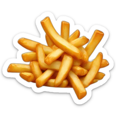 Poutine qui dit yo sticker