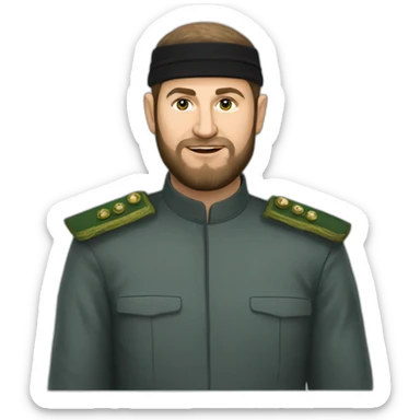 Kadyrov Ramzan Axmatovich sticker