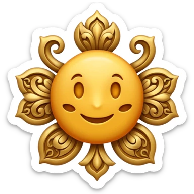 image of something complex turning into something simple sticker