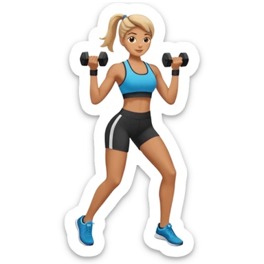 workout sticker