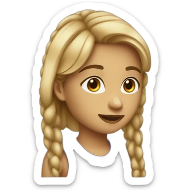 Fille qui se nomme sara sticker