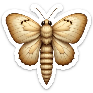 Moth’s arm sticker
