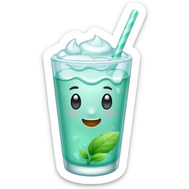 Therabreath icy mint  sticker