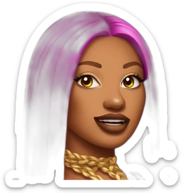 MEGAN THEE STALLION sticker