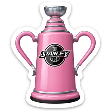 Vaso stanley rosa sticker