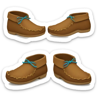 moccasains sticker