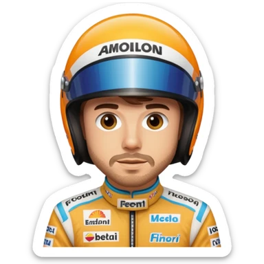 fernando alonso sticker