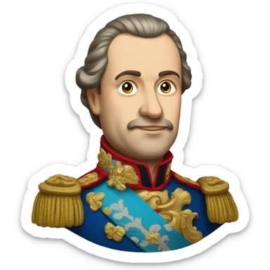 Peter The Great Tsar of Russia sticker