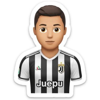 ronaldo juventus sticker