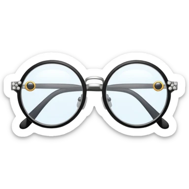 unas gafas lectura sticker