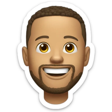 Stephen Curry doing night night sticker