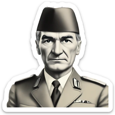 mustafa kemal atatürk sticker