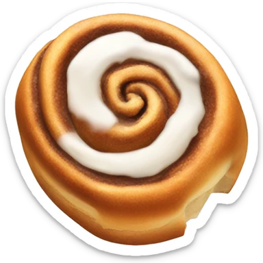 Cinnamon roll sticker