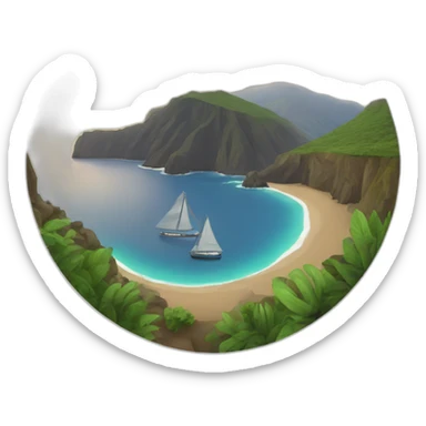 el hierro island sticker