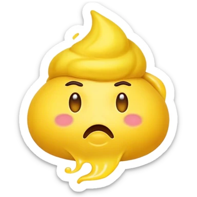 make a fart emoji sticker