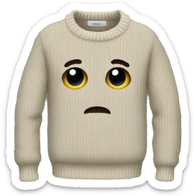 Sweater sticker