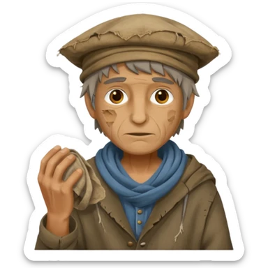 beggar sticker