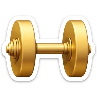 Weights logo sticker
