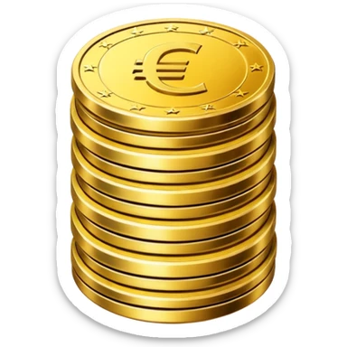 Earn more euros sticker