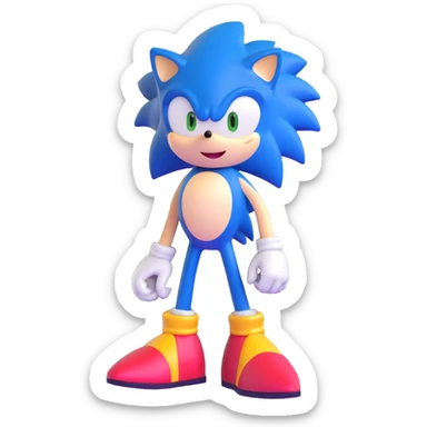 Sonic the Hedgehog sticker