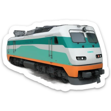 Siemens acs-64 locomotive sticker