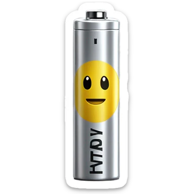 AA battery sticker